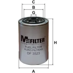 Фильтр топливный M-FILTER DF3523