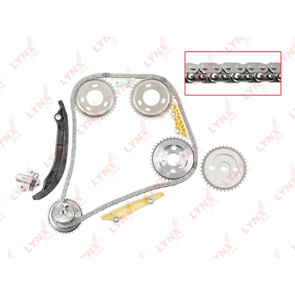 Комплект цепи ГРМ LYNXauto TK0094