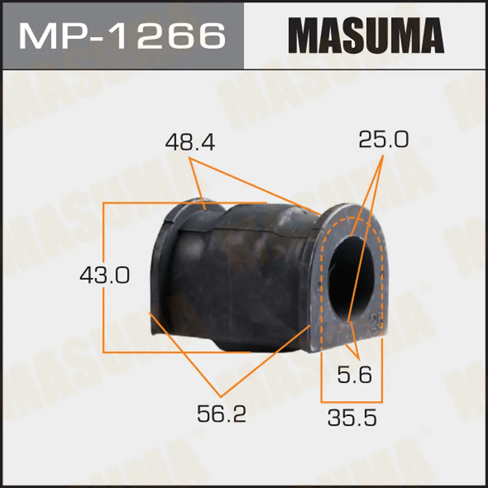 Втулка стабилизатора SUZUKI SX4 MASUMA MP-1266