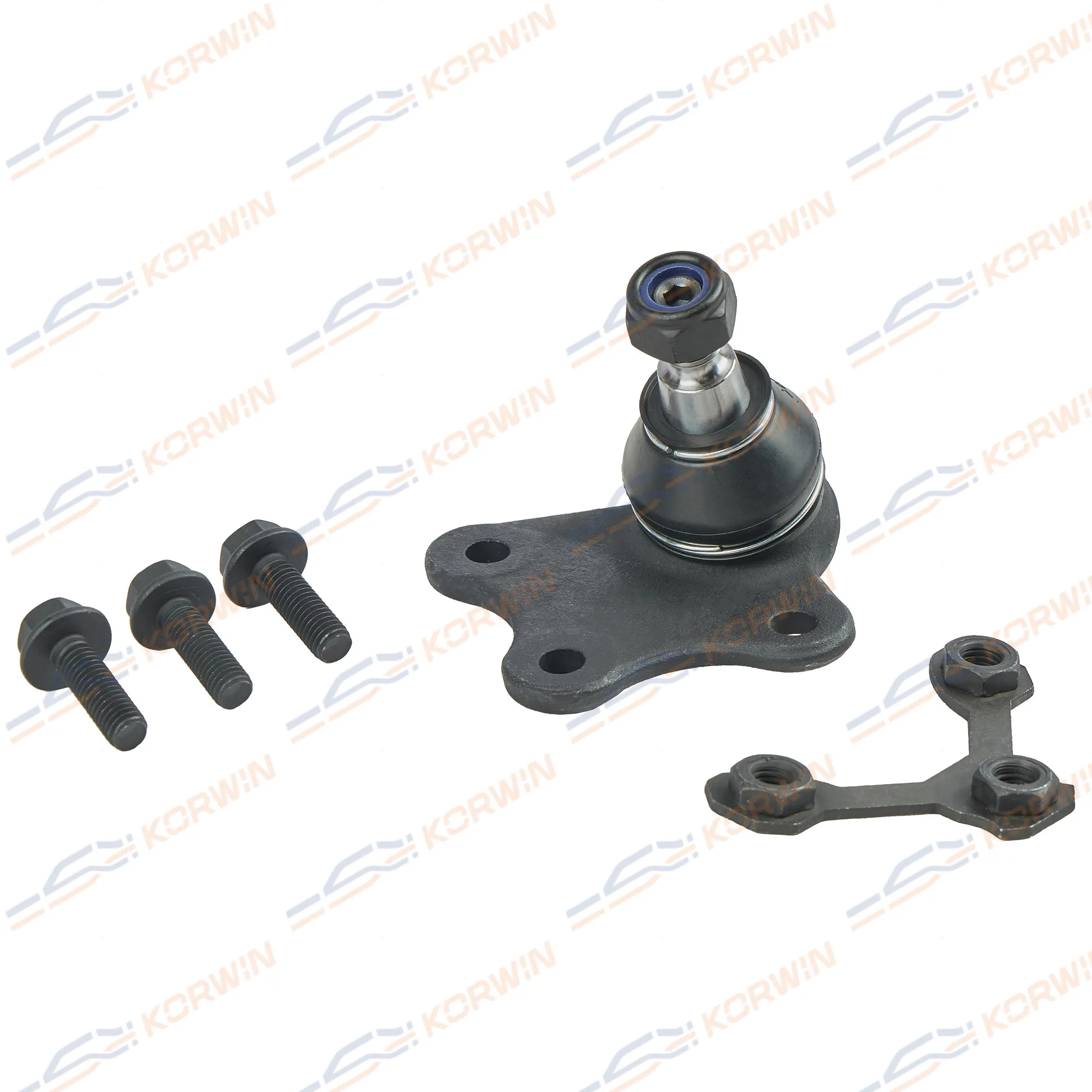 Шаровая опора L VOLKSWAGEN POLO 9N3 01.03.2005 - KORWIN KWAE0009L
