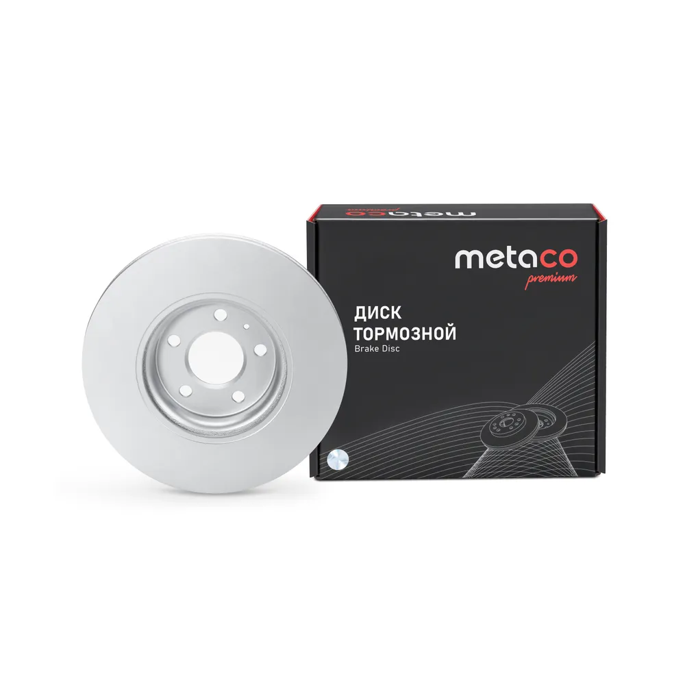 Диск тормозной передний вентилируемый PREMIUM METACO 3050-552