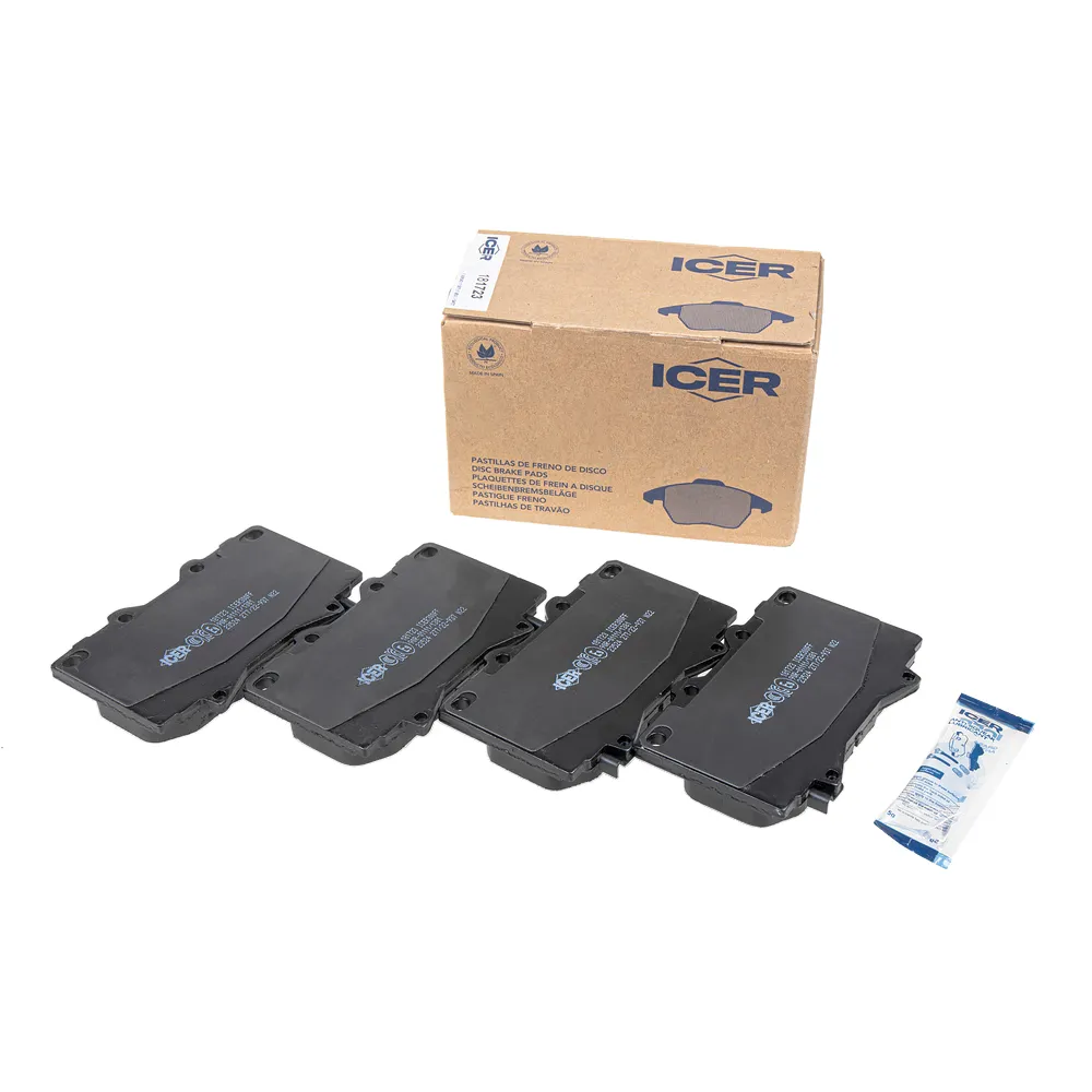 Колодки передние TOYOTA LC100 98->/LEXUS LX470 98-08 ICER 181723