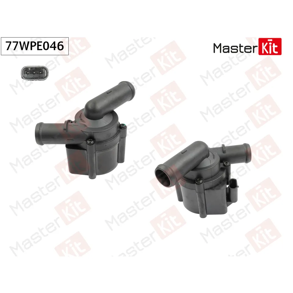 Насос водяной электрический Audi A6 C7 (4G2, 4GC)/A8 D4 (4H2, 4H8, 4HC, 4HL) 2014 -2018 MASTERKIT 77WPE046