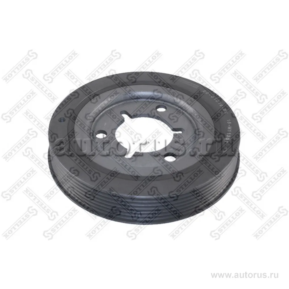 Шкив коленвала Peugeot 206/307 1.4 16V, Citroen C3 1.4 16V 03> STELLOX 20-01019-SX