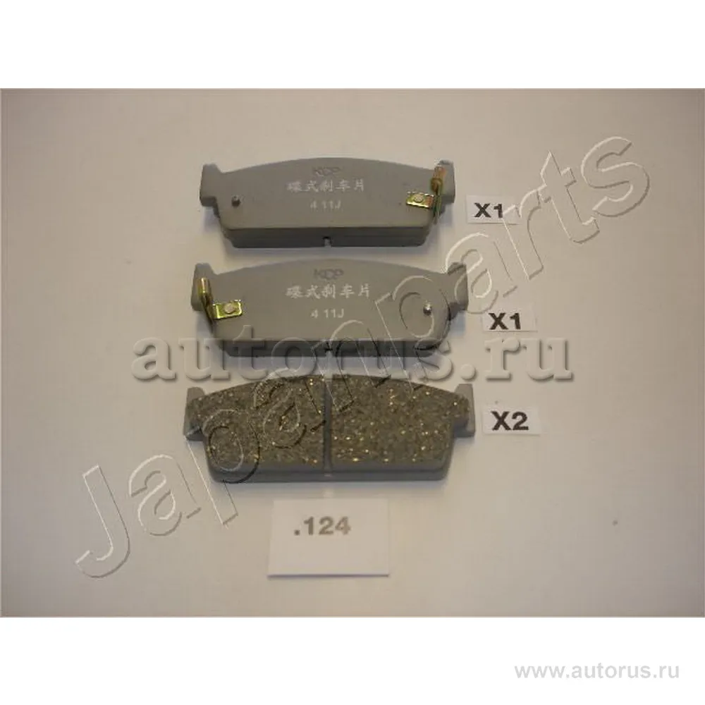 Колодки задн. диск. Primera (W10)