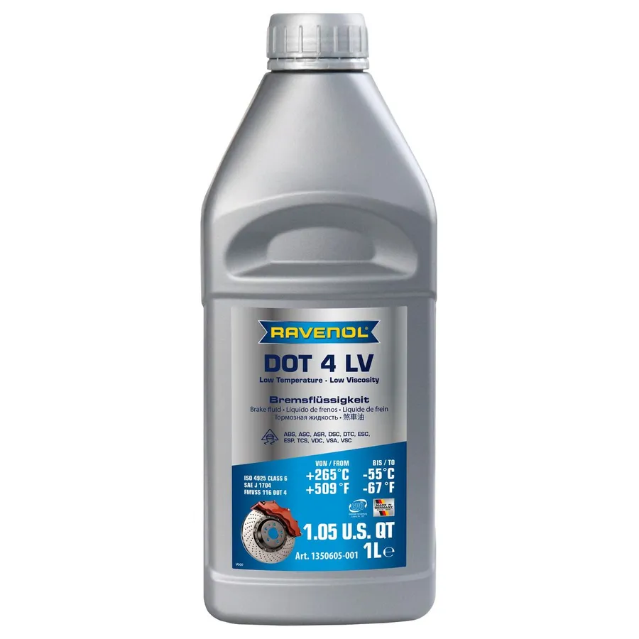 Жидкость тормозная Ravenol LV DOT4 1 л 1350605-001