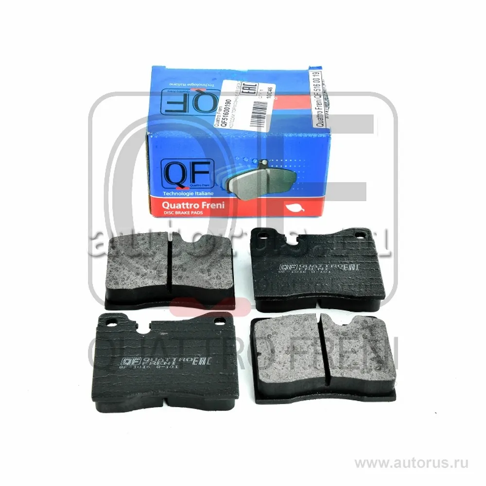 Колодки тормозные FR без датчика BMW, QUATTRO FRENI QF51600190
