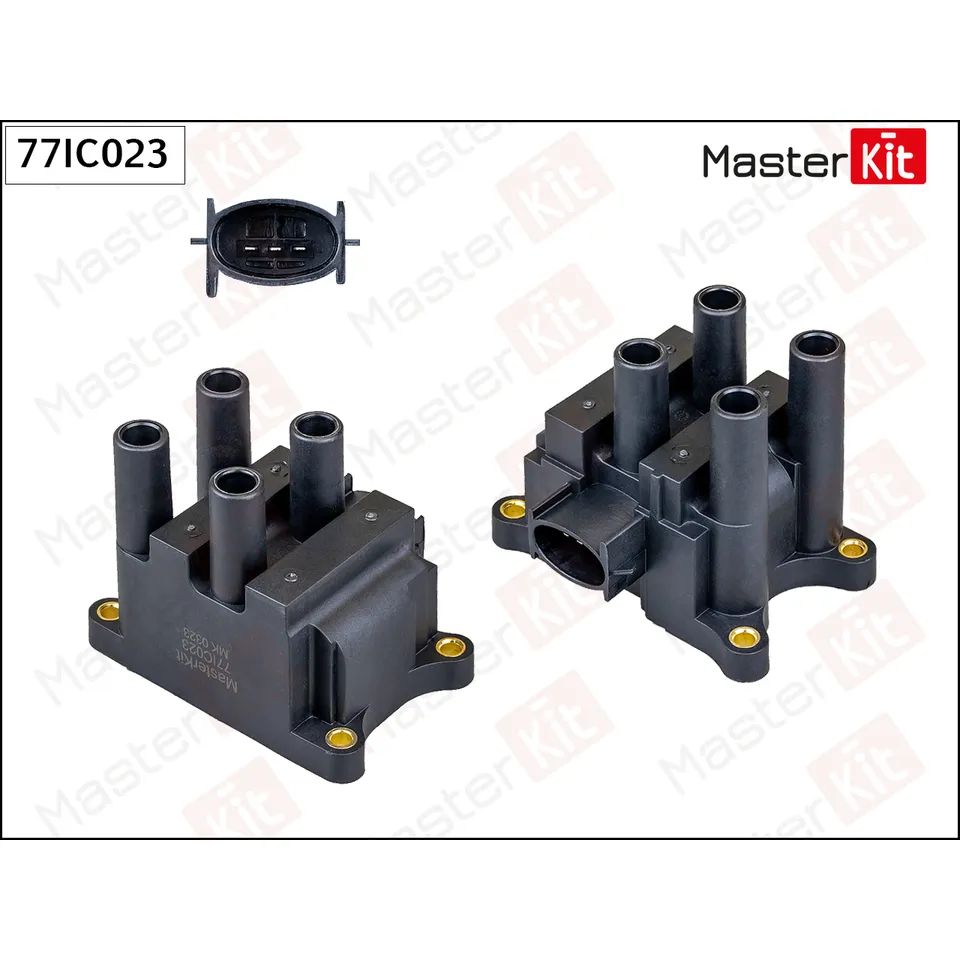 Катушка зажигания FORD FOCUS 98-04 MASTERKIT 77IC023