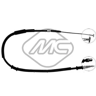 Трос ручника LAN LYBRA ALL DX-RH Metalcaucho 82098