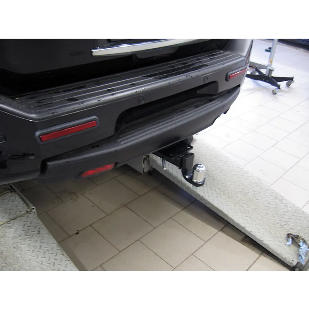 Фаркоп INFINITI QX56, 07-10, шар E, 150/2800, легкосъемный под квадрат 50х50