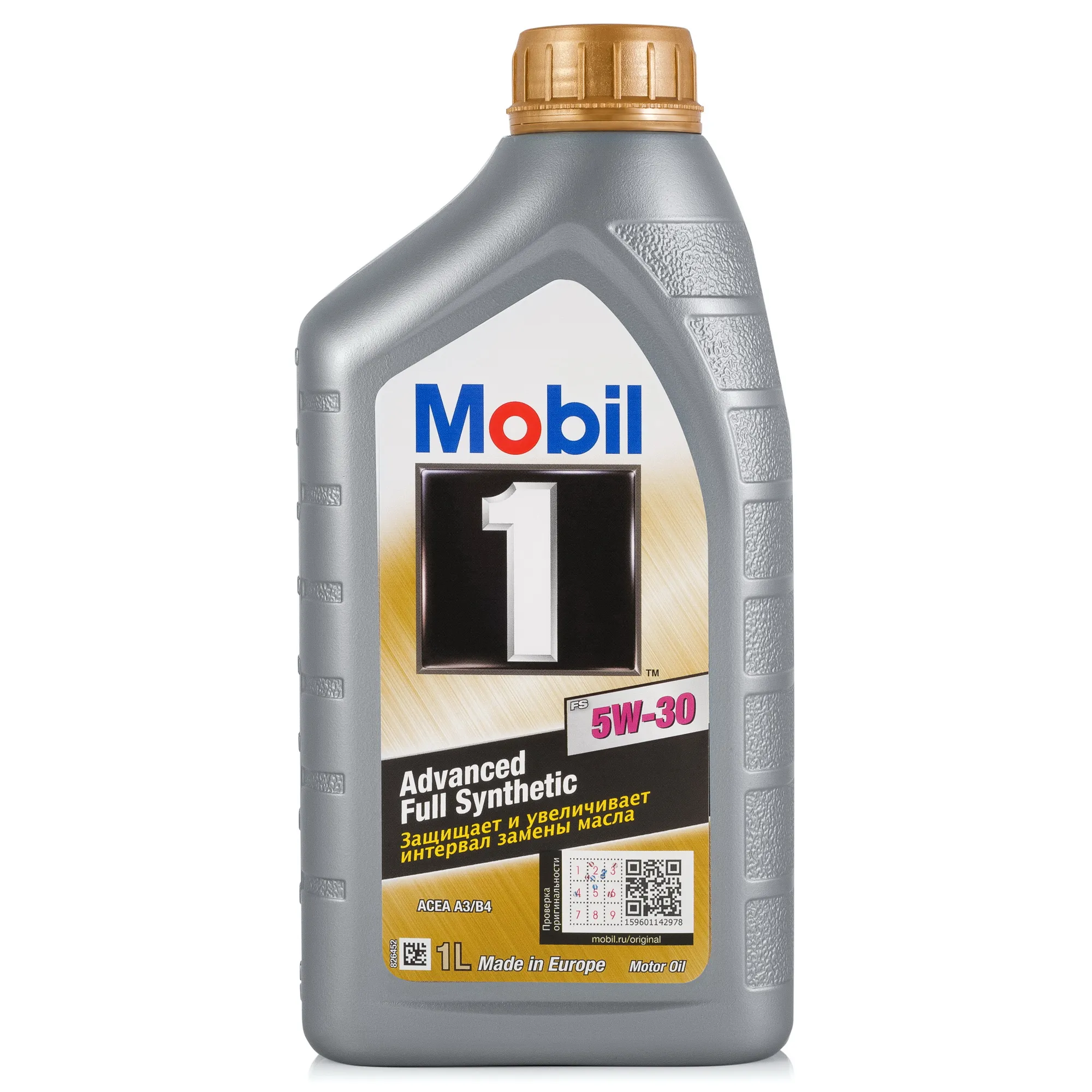 Масло моторное MOBIL 1 FS 5W-30 синтетическое 1 л 153749