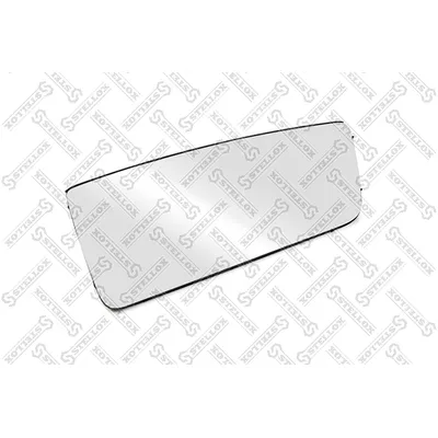 Стекло зеркала правого обогреваемое, 387x205x41mm, R 1200, 24V VOL STELLOX 87-30260-SX