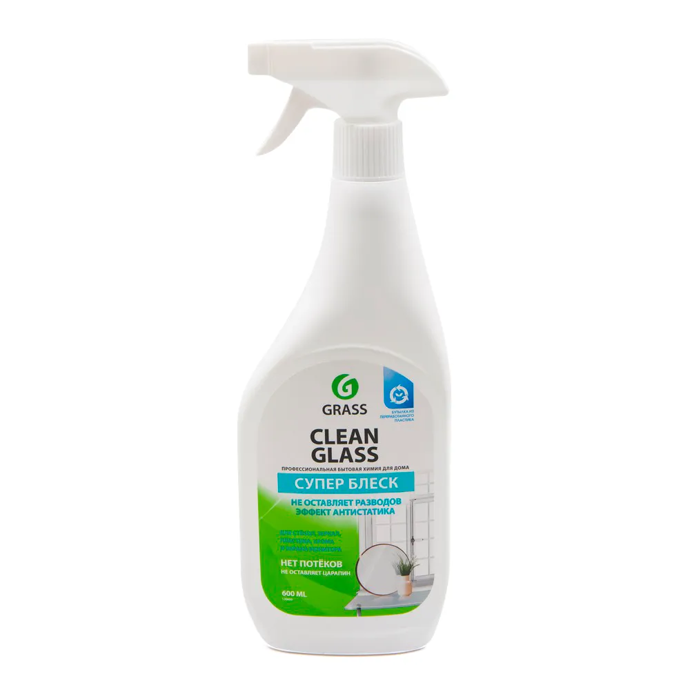 Очиститель стекол Clean Glass 600 мл. триггер GRASS 130600