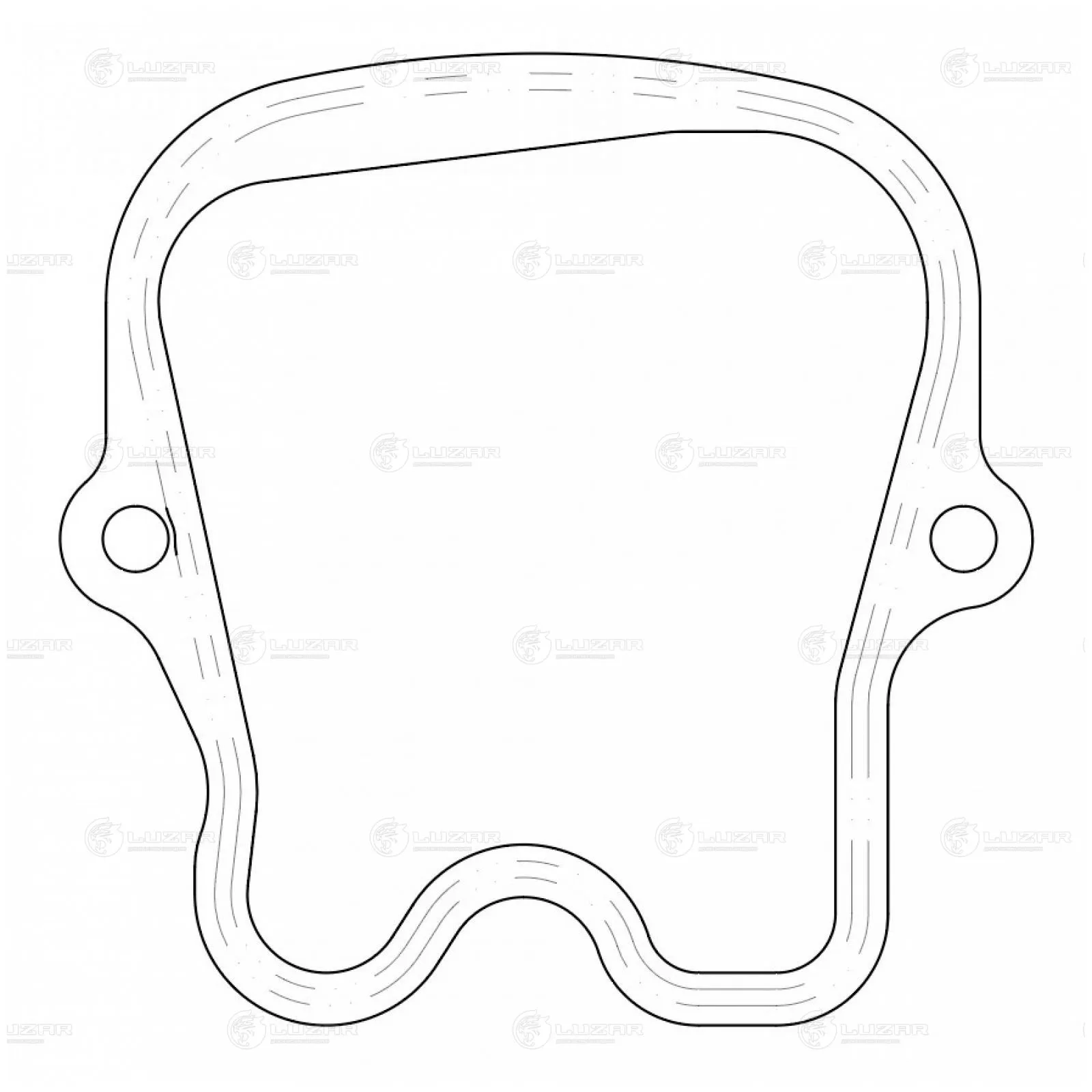 Прокладка клапанной крышки LUZAR LES 21201