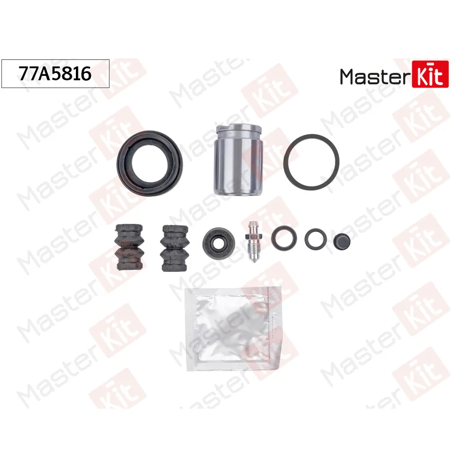 Ремкомплект тормозного суппорта+поршень Honda CIVIC VIII седан (FD, FA) 2005 - MASTERKIT 77A5816