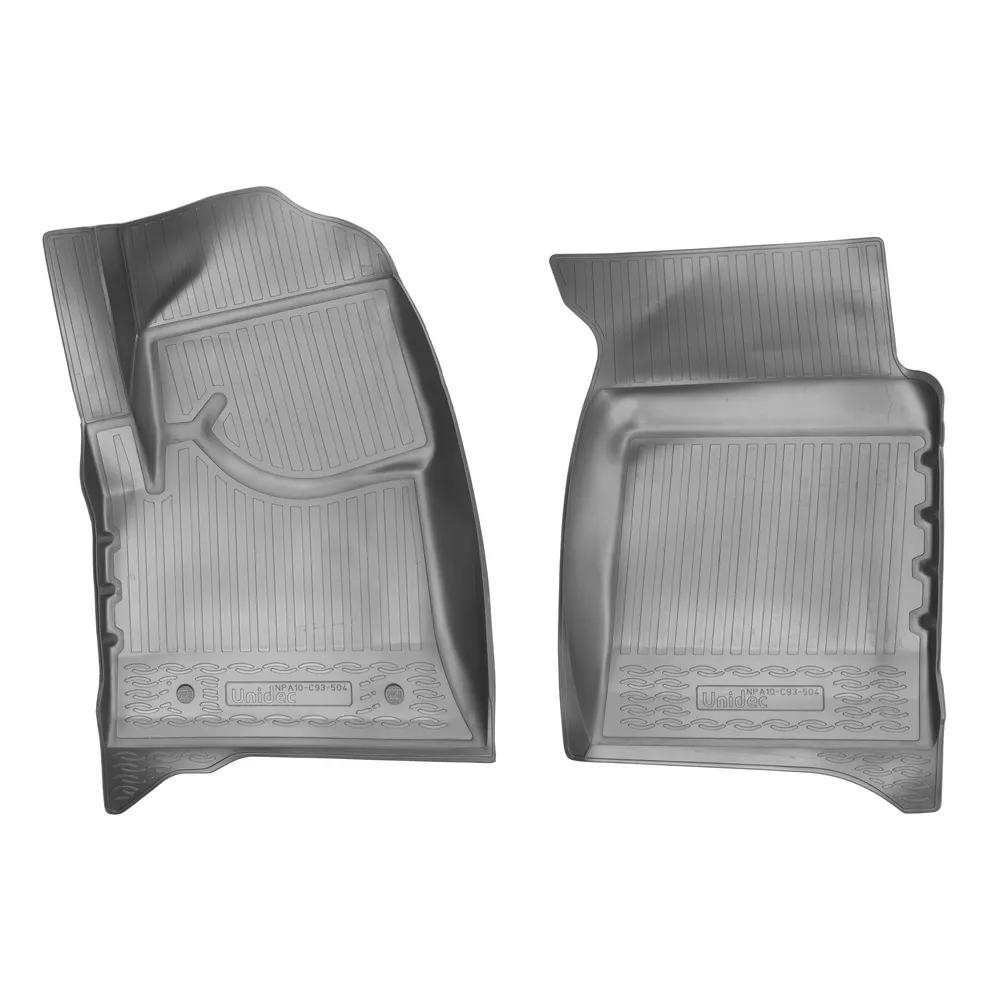 Коврики салонные для UAZ Patriot (2014) (пер)\ UAZ Pickup (2014) (пер)\ UAZ Cargo 3D (2014) (пер) NORPLAST NPA10-C93-504