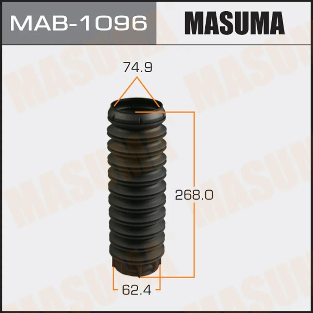 Пыльник аморт. TOYOTA RAV4 14-16 MASUMA mab1096
