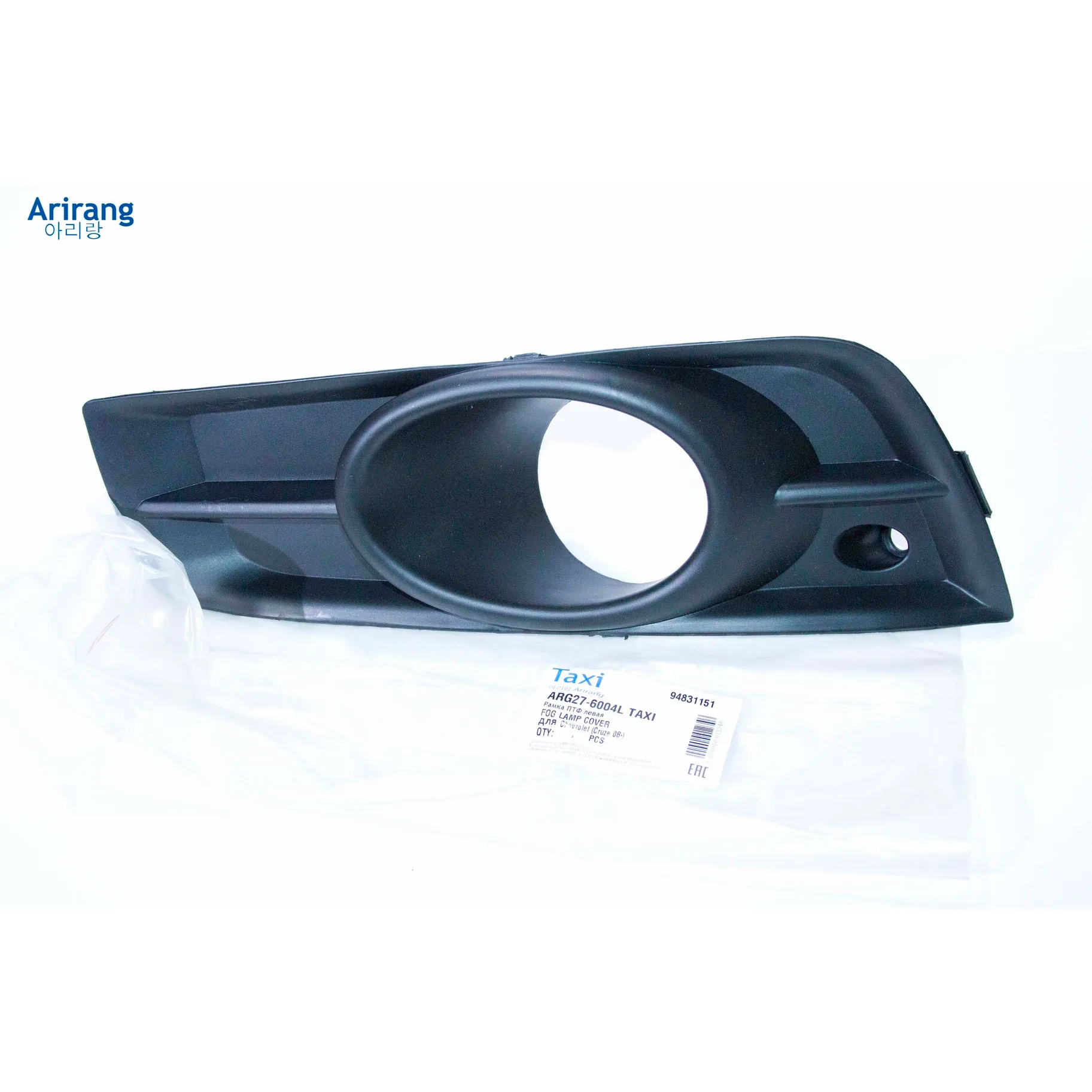 Рамка ПТФ левая Chevrolet (Cruze 08-) ARIRANG ARG27-6004LTAXI