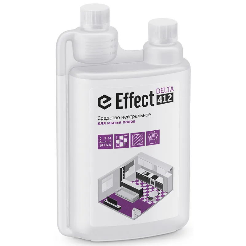 Профхим д/руч.мытья пола нейтрал Effect/DELTA 412, 1л 789827