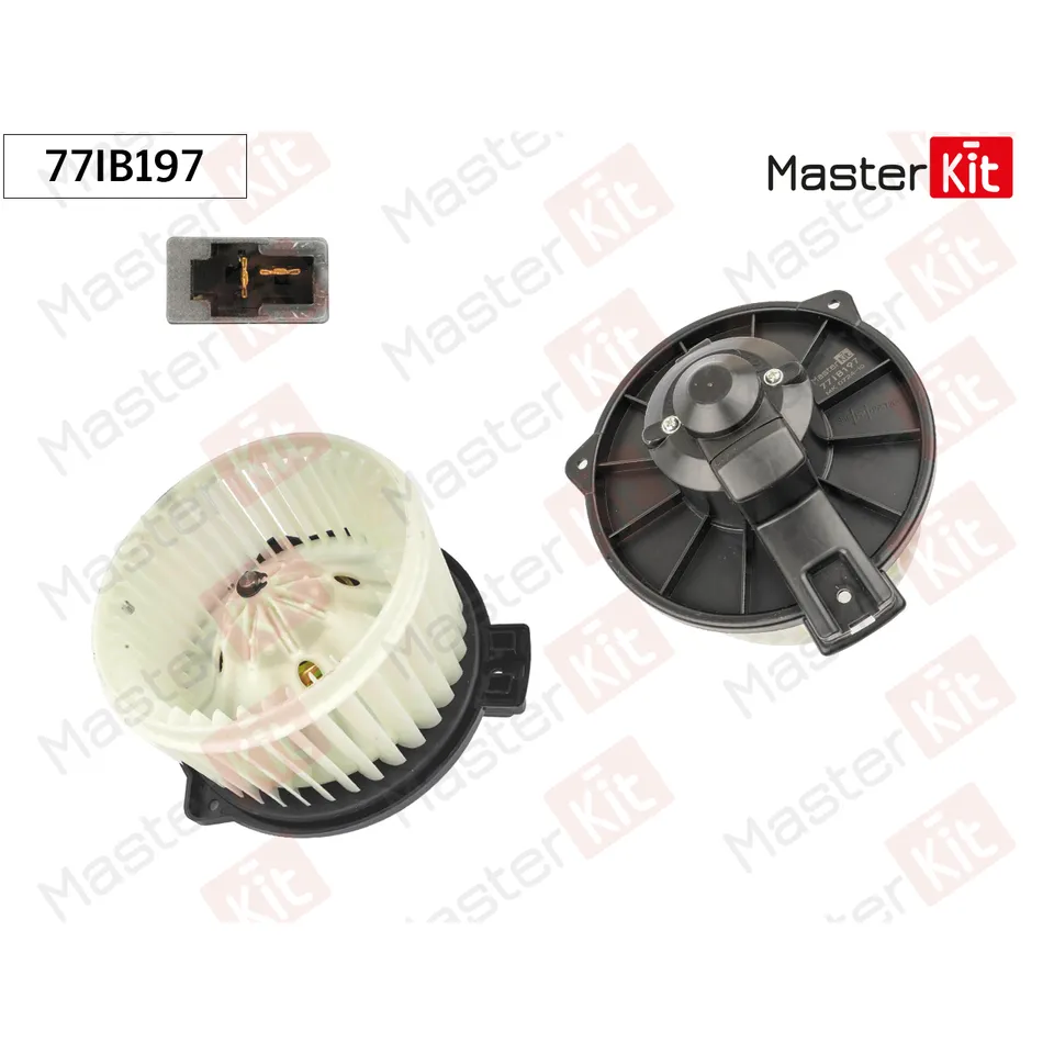 Вентилятор салона Toyota AVENSIS (_T25_)/COROLLA (_E12_) 2000 - 2008 MASTERKIT 77IB197