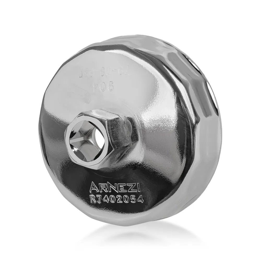 Съемник масляного фильтра, чашка, 78 - 79 мм, 15 граней ARNEZI R7402054