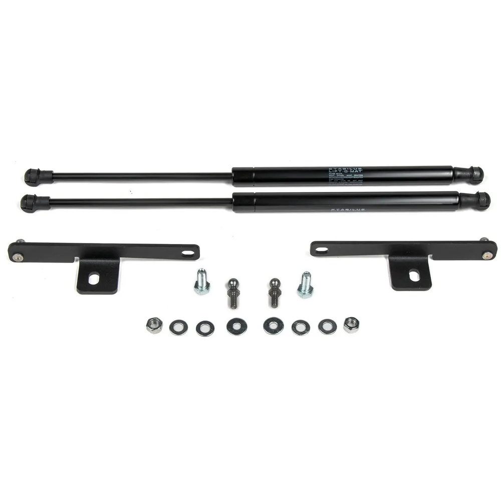 Газовые упоры капота Rival для Mitsubishi L200 V 2015-2019/Pajero Sport III 2016-н.в., 2 шт., A.ST.4007.1