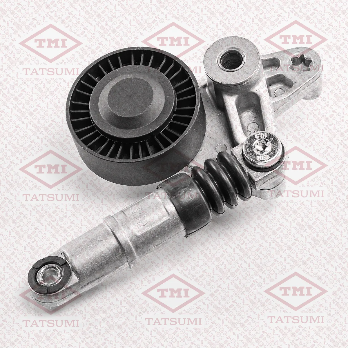 Натяжитель поликлин.ремня с роликом AUDI A4/A4/A5/A6/A6 Allroad/A8/Q5/Q7 03->VW Phaeto TATSUMI TFD1060
