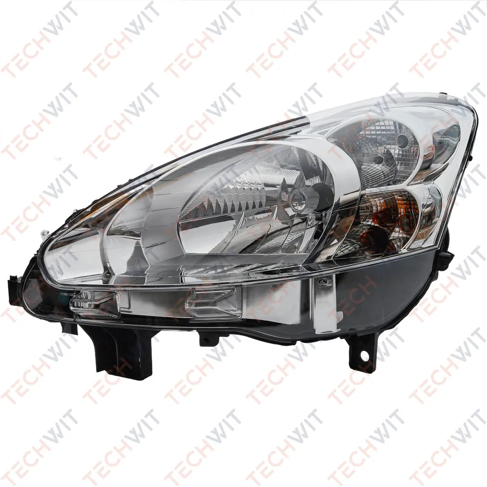 Фара передняя Лев. Peugeot Partner 2012-2016 TECHWIT HD001PGT007TW