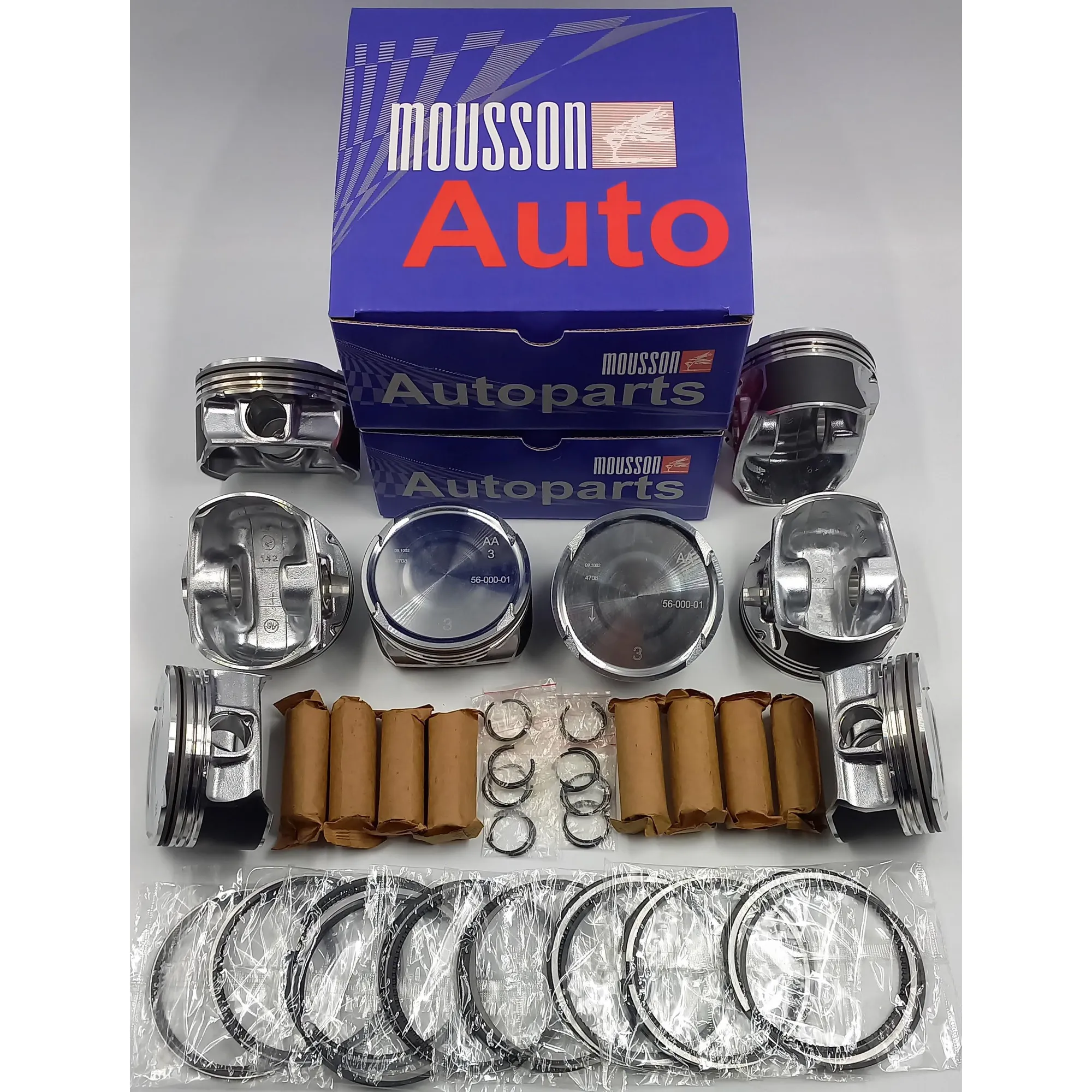 Поршень кольца комплект Range Rover 448PN на 1 цилиндр MOUSSON SPR448PNSTD