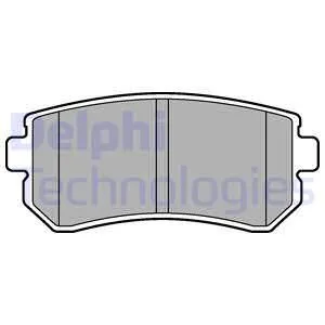Колодка тормозная набор DELPHI LP2303
