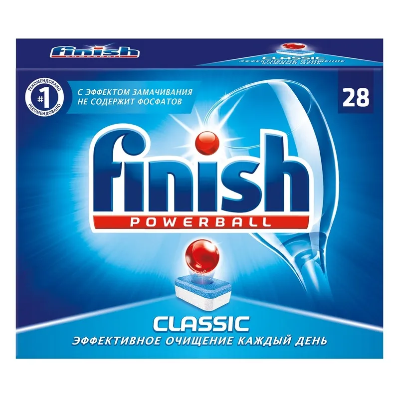 Таблетки для ПММ FINISH Classic 28 шт/уп 791457