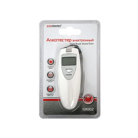 Алкотестер электронный с подсветкой Autostandart AUTOSTANDART 131002