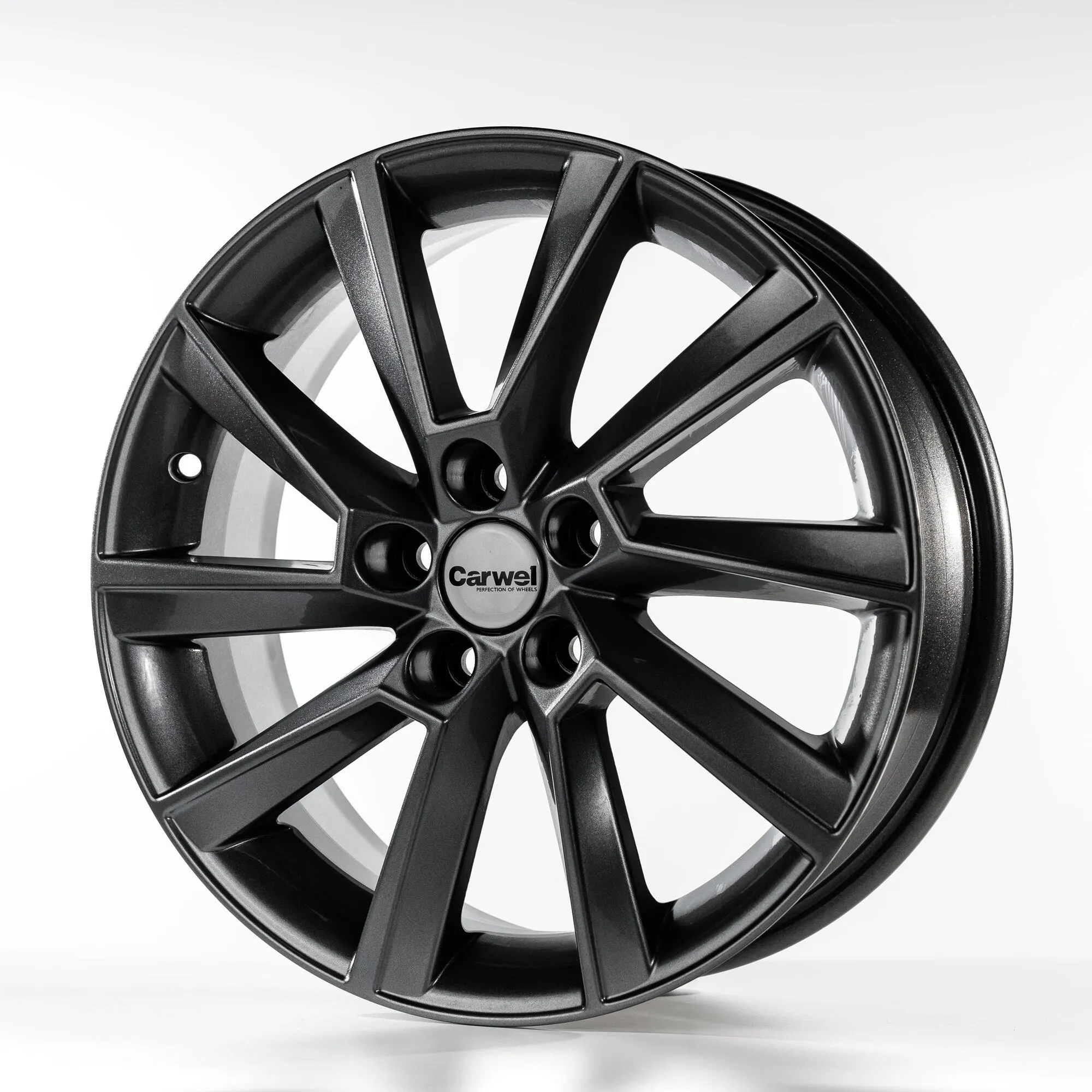Диск литой R16 6J 5x100/57.1 ET45 Carwel Иманта 1604 BL 00112498
