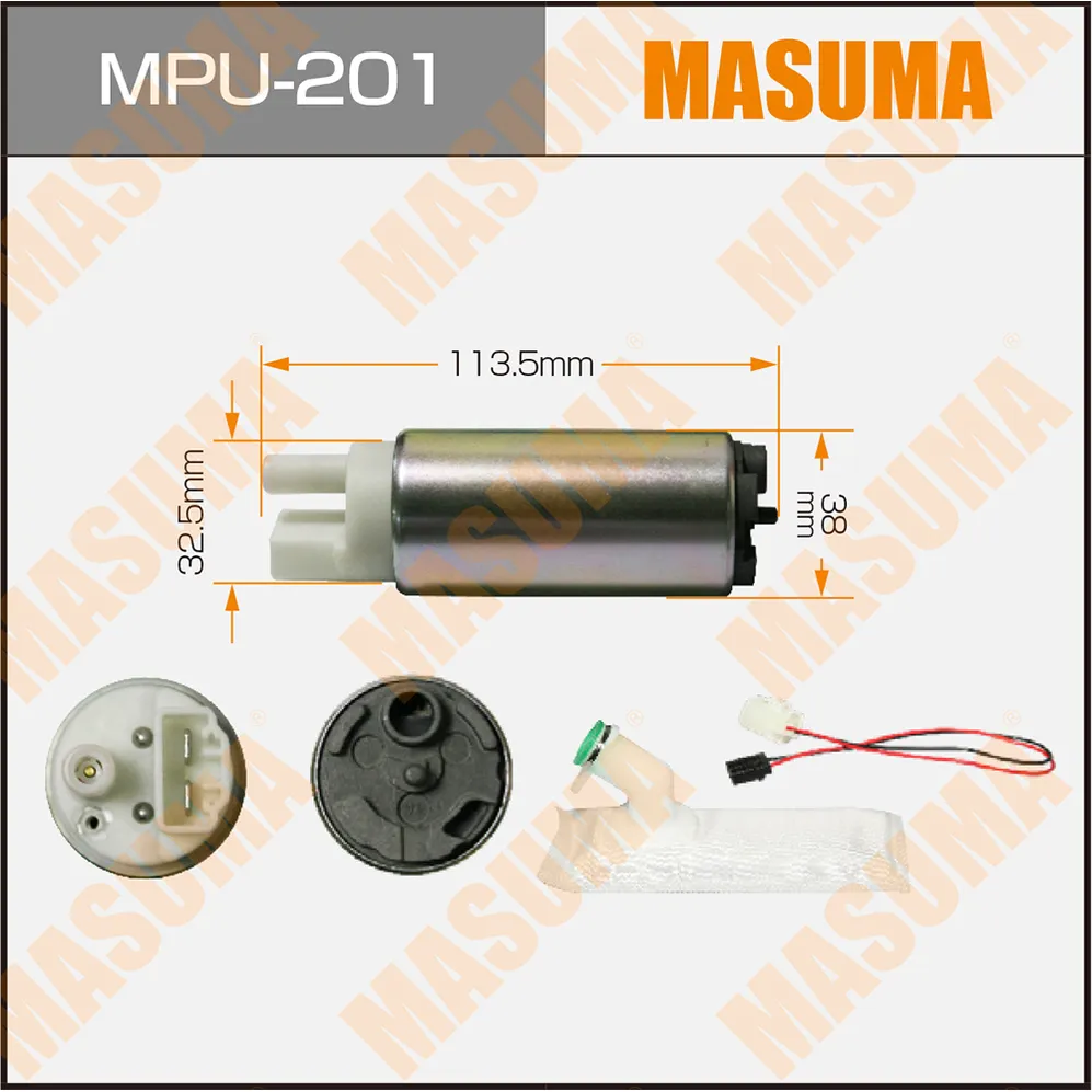 Насос топливный NISSAN ALMERA MASUMA MPU-201