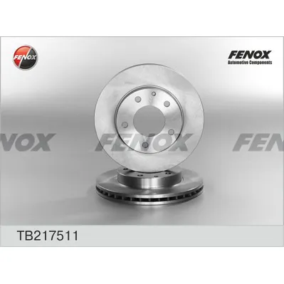 Диск тормозной передний FENOX TB217511