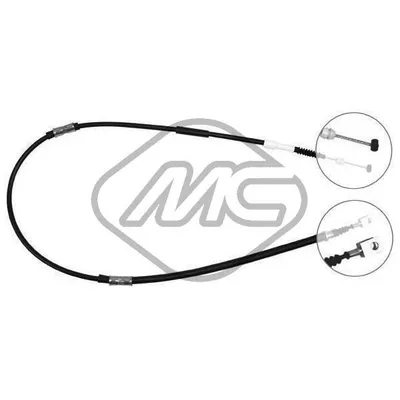 Трос ручника TOY COROLLA AE92GT ALL SX-LH Metalcaucho 83455