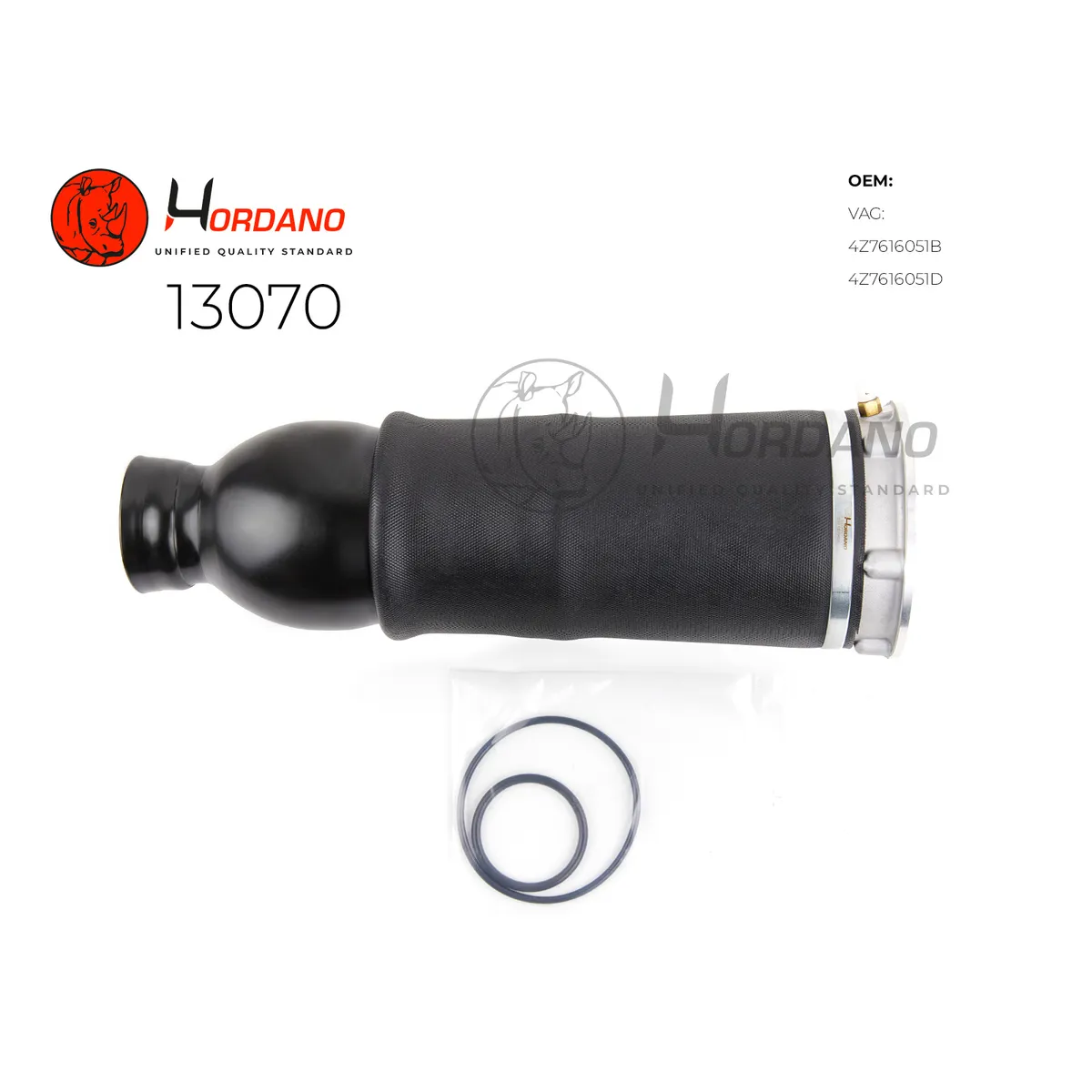 Передний пневмобаллон AUDI A6 Allroad C5 (2000-2006) Hordano 13070