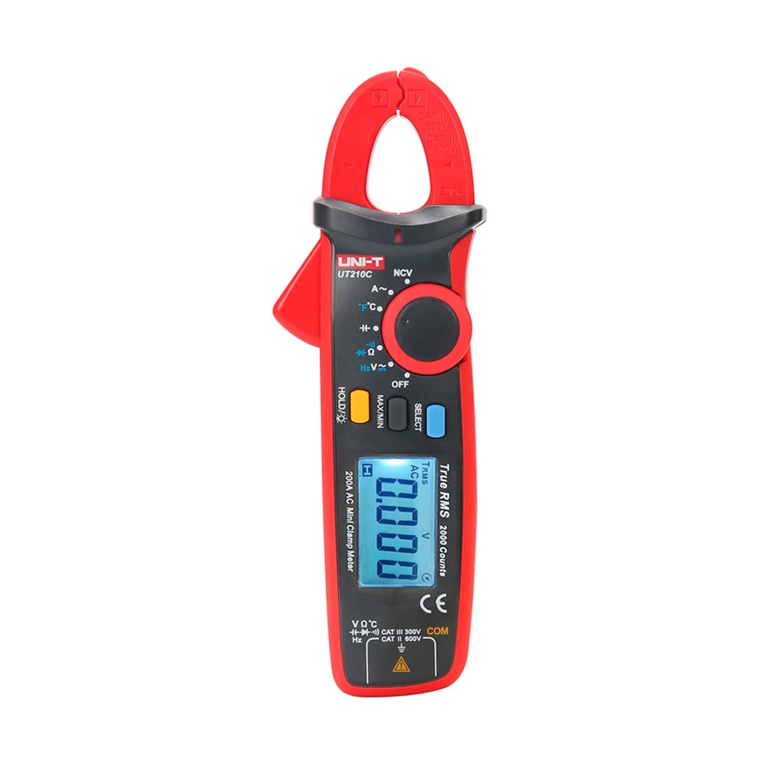 Токовые клещи UT210C UNI-T 13-0006