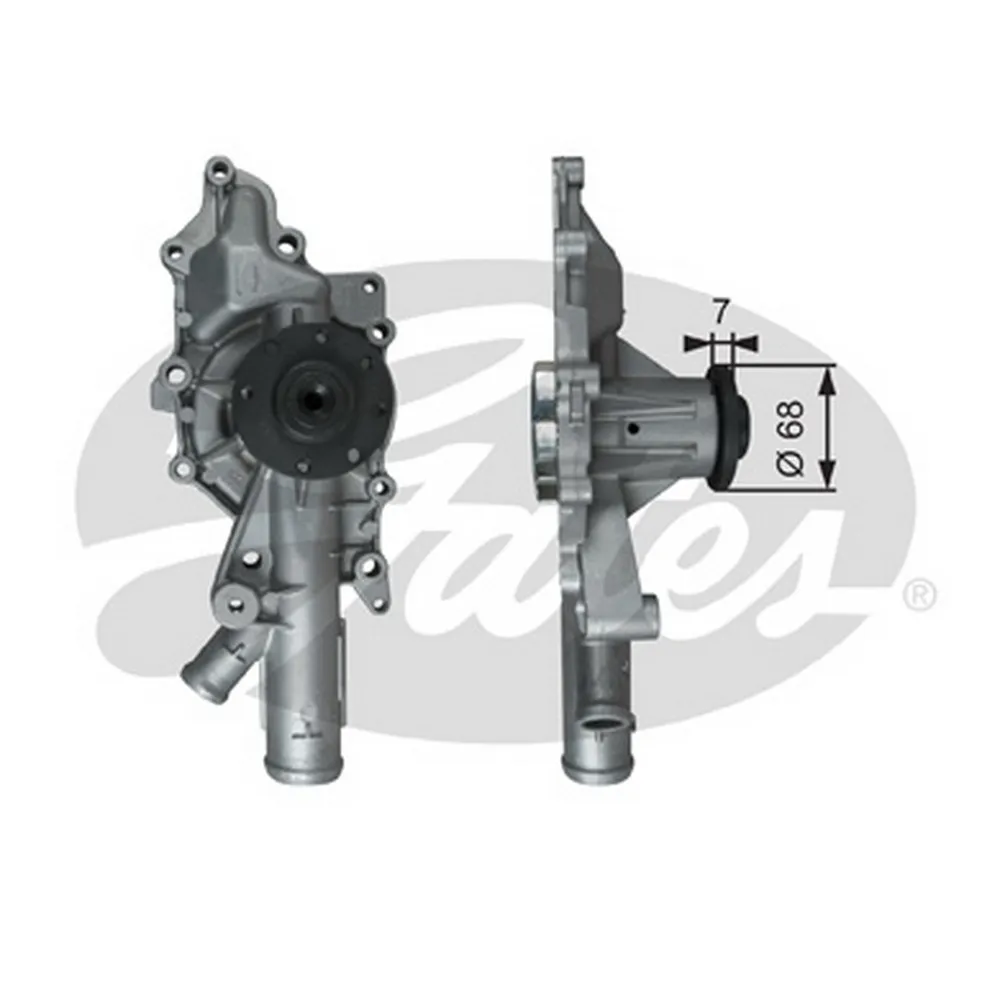 Помпа, водяной насос MB Sprinter (3T/5T)/Viano all 2.2D mot.646 06-> GATES WP0122