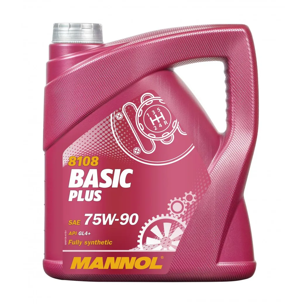 Масло трансмиссионное MANNOL Basic Plus GL4 75W90 4 л 1322