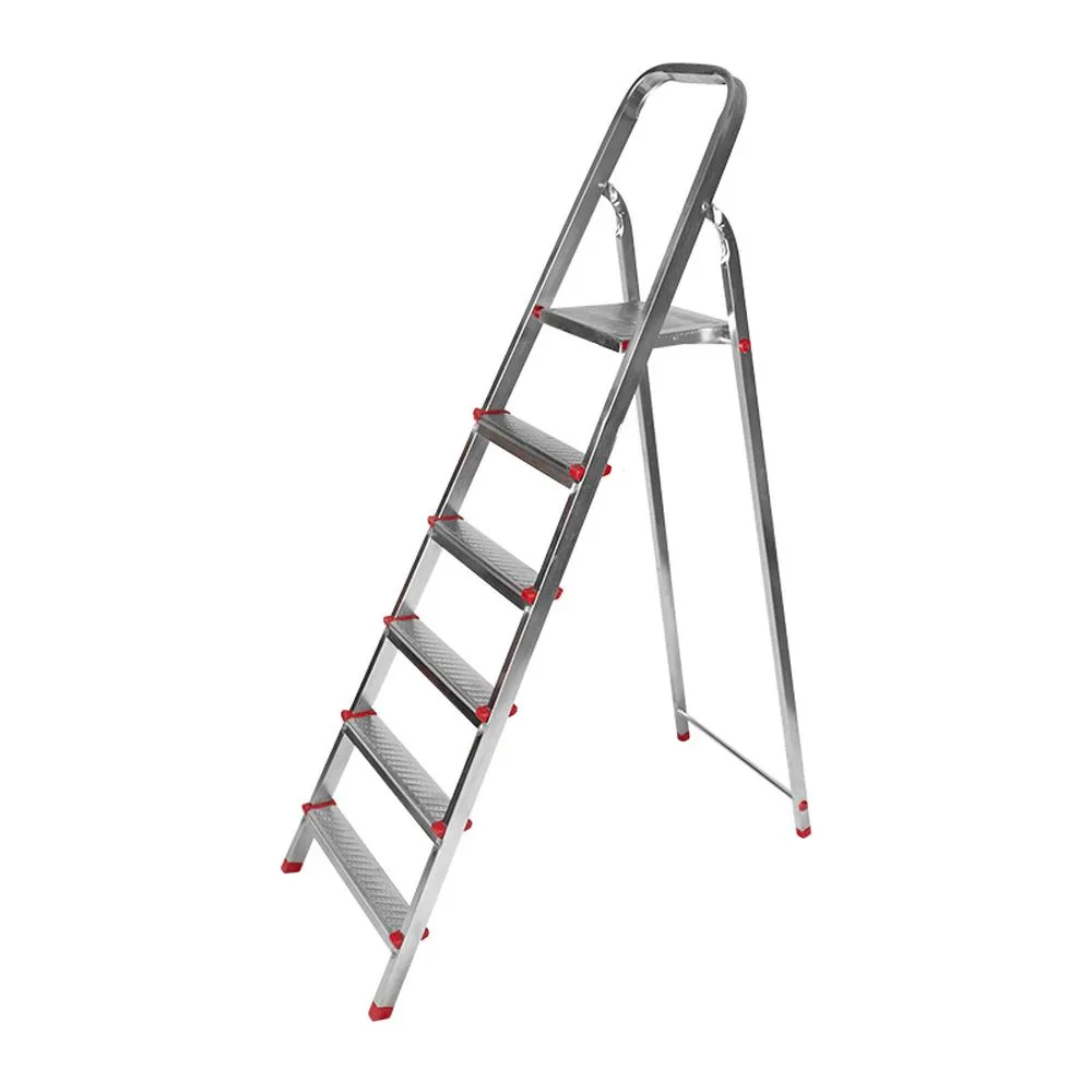 Стремянка металлическая 6 ступенек, усиленный профиль REXANT 12-5056