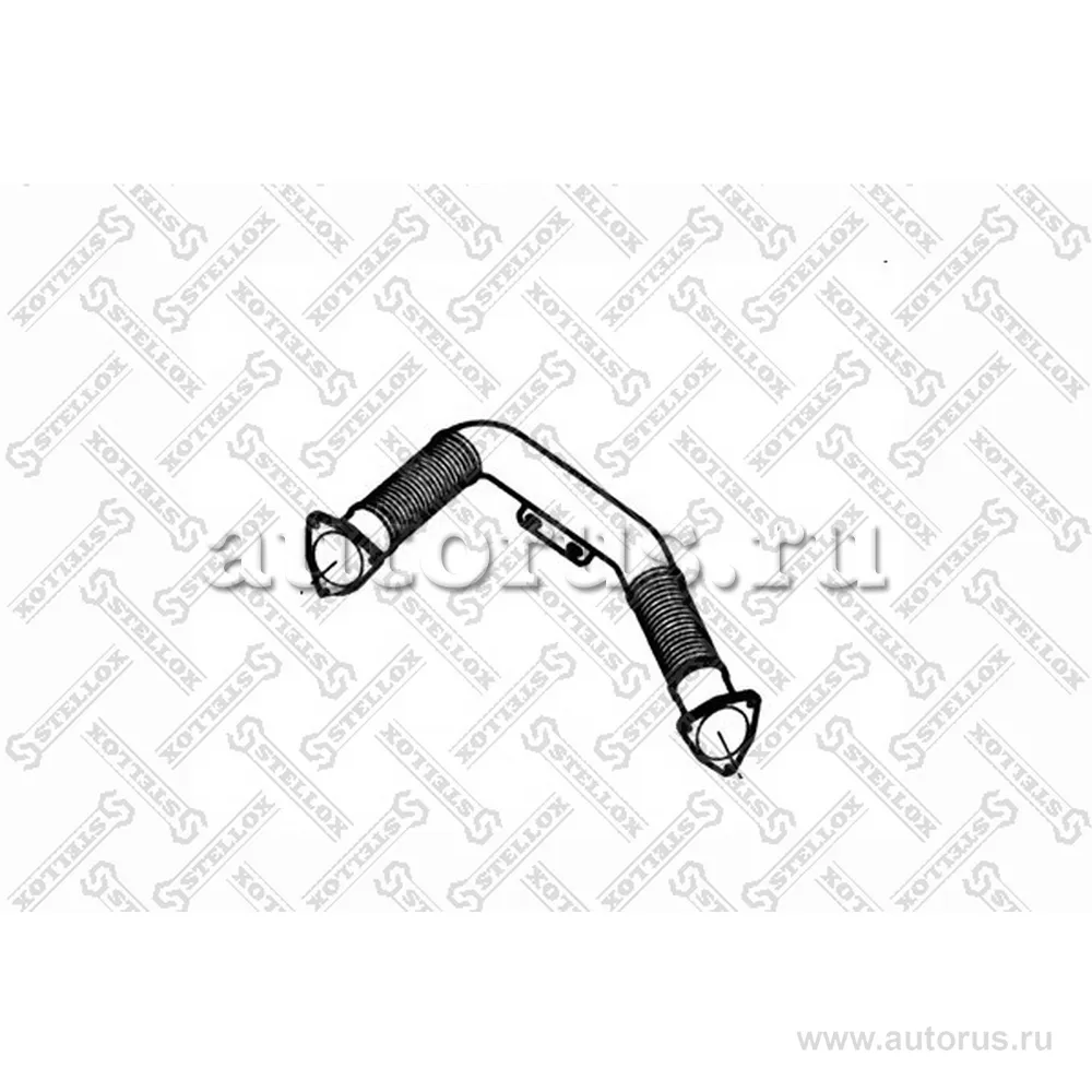 Гофра в сборе с трубой DAF F95 STELLOX 8203603_SX