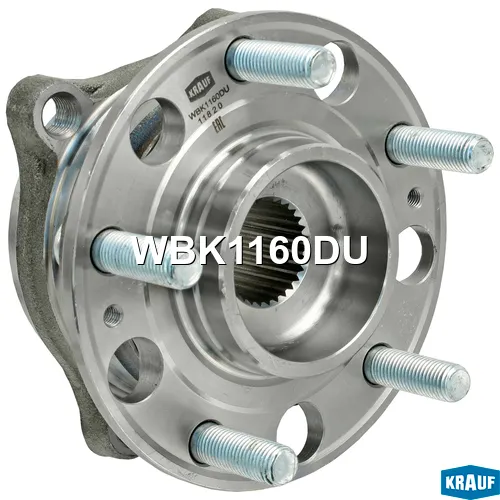 Ступица в сборе [MSR] HYUNDAI Santa F? III, Grand Santa F? (DM) / KIA Sorento III (UM) KRAUF WBK1160DU