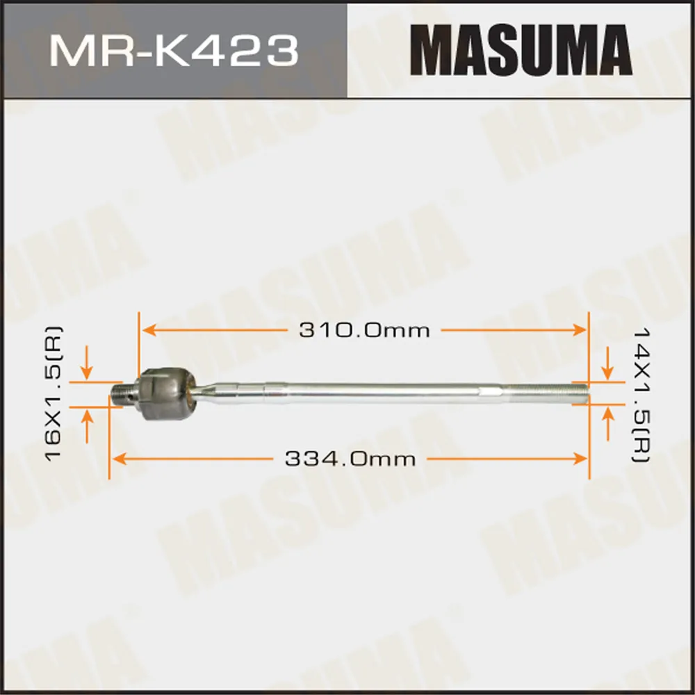 РУЛЕВАЯ ТЯГА MR-K423 / HYUNDAI, KIA MASUMA MRK423