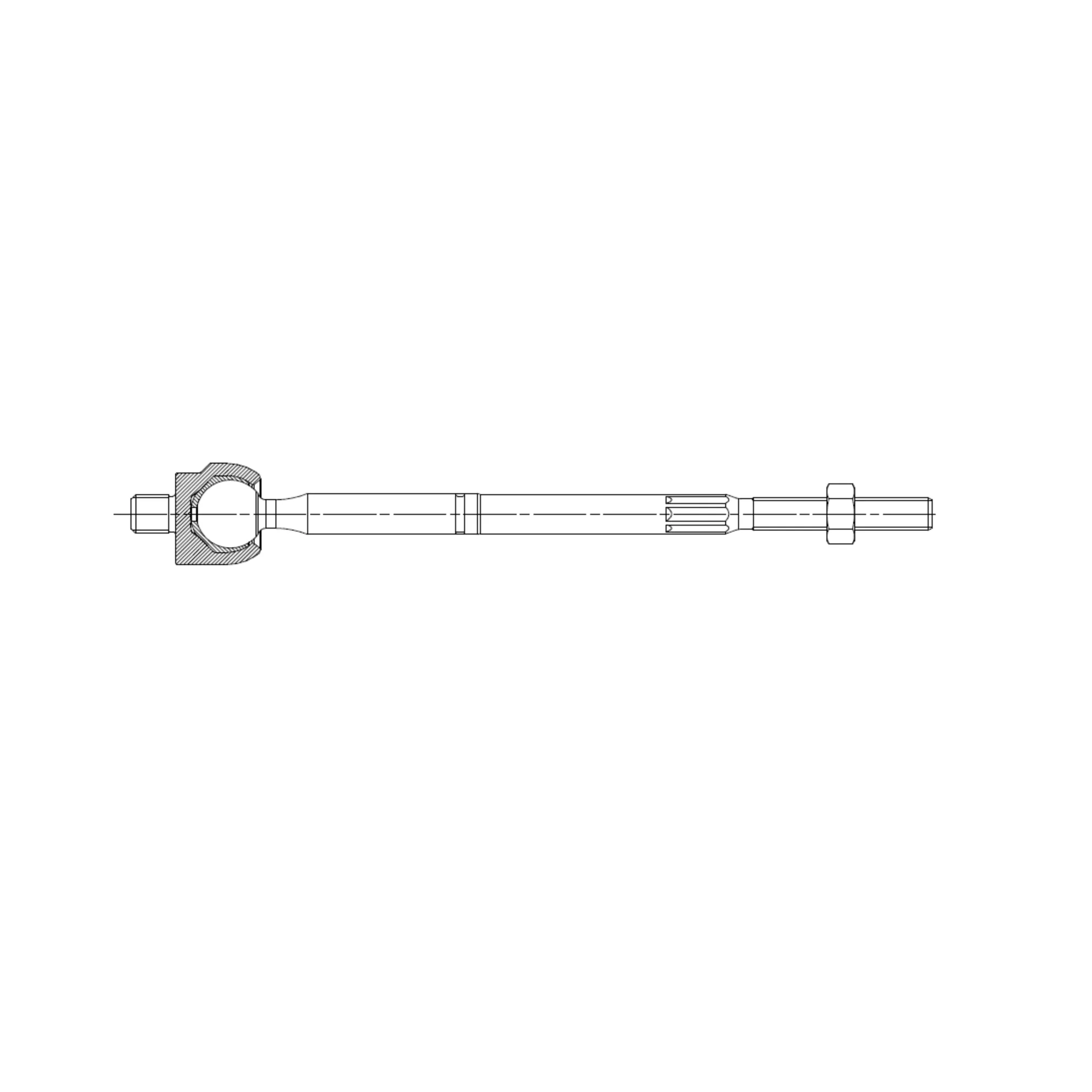 Тяга рулевая CTR CR1005