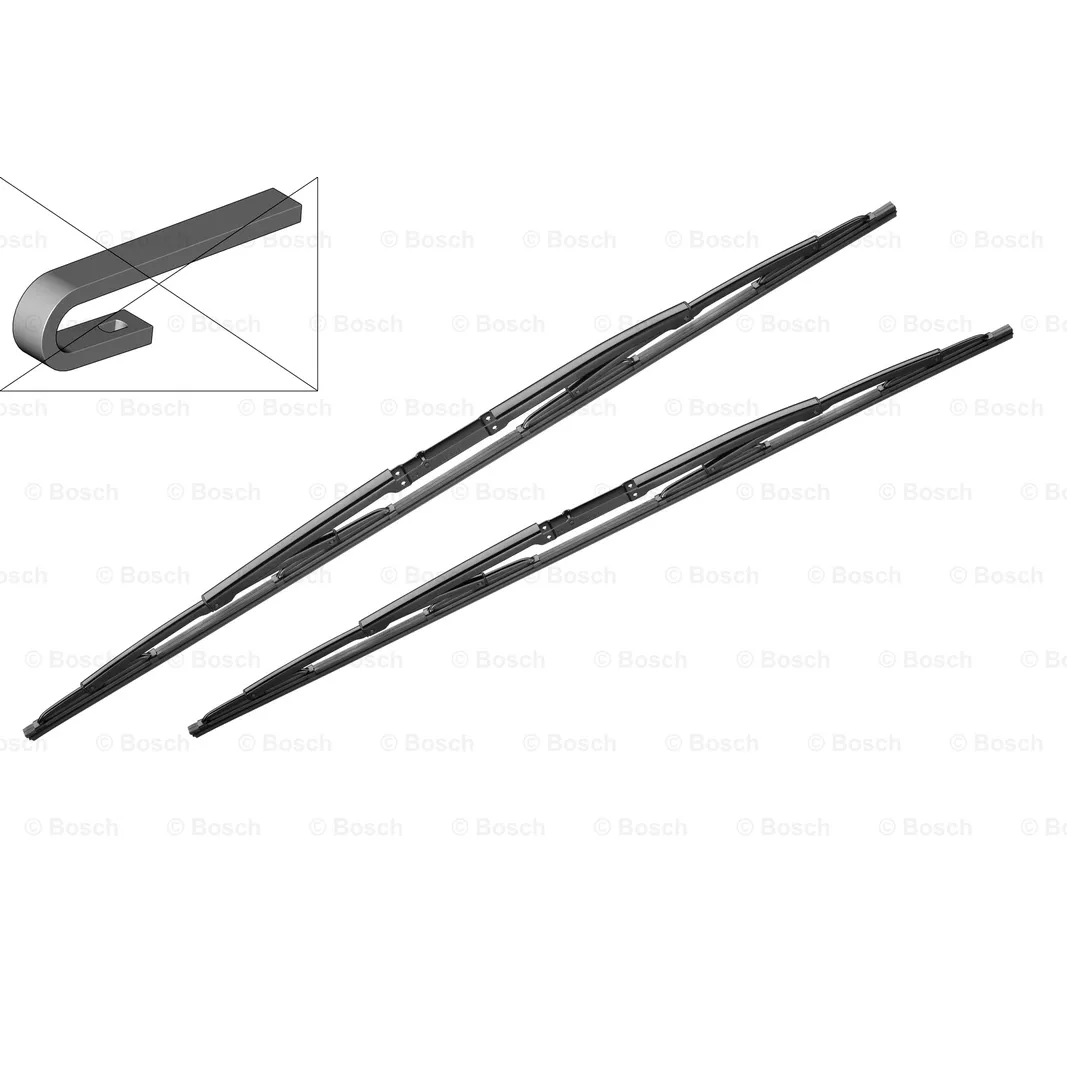 Щетка стеклоочистителя мм 1 шт BOSCH 3 397 005 807