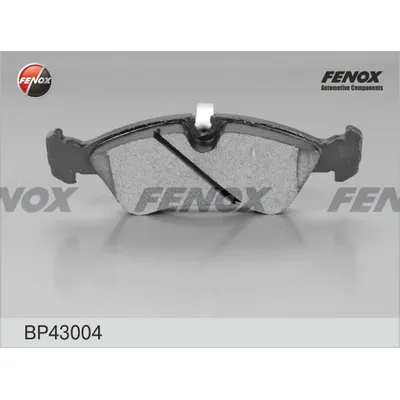 Колодки тормозные передние FENOX BP43004