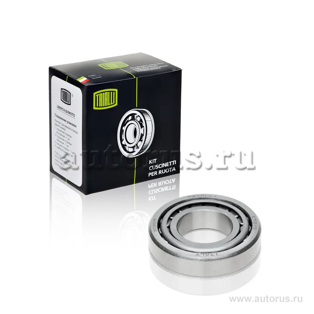 Подшипник 7207 дифференциала для а/м Лада 2108 (роликовый конический) TRIALLI CT 210