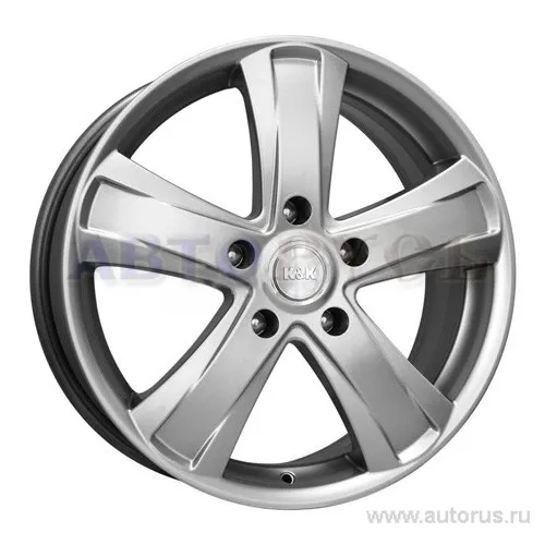 Диск литой R18 8J 5x130/71.6 ET45 КИК Канцлер блэк платинум 18435