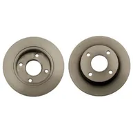 Диск тормозной FORD FIESTA 95-02/KA 96-08/MAZDA 121 96- передний не вент. TRW DF2752